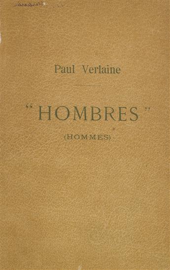 PAUL VERLAINE (1844-1896)  Hombres (Hommes).